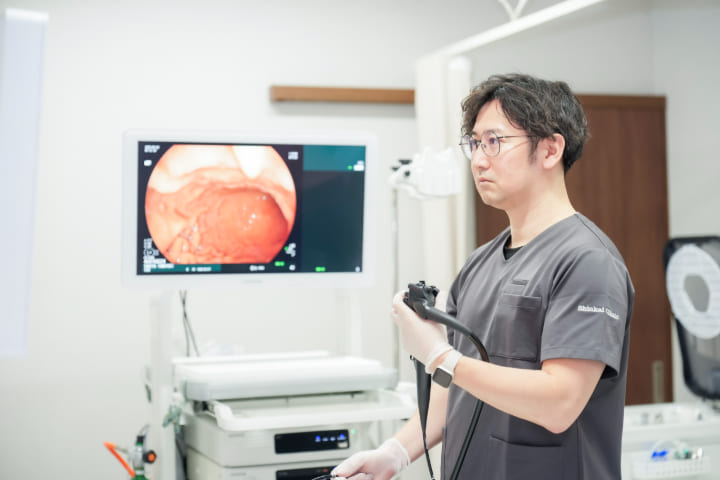 鎮静剤使用による安心かつ苦痛に配慮した内視鏡検査